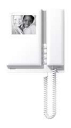Monitor, comfort uitvoering, zwart/wit, incl. Aansluitplaat, opt
