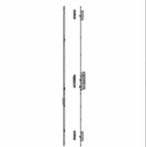 S2 H542 krukbediend 'easy2safe' afgeronde voorplaat 1988x20x3 PC122-92 silverlook L/R