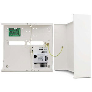 INT-E - 8 zone uitbreiding in metalen behuizing met APS-412 voeding