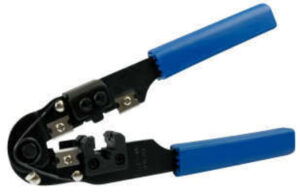 Krimptang voor cat 5 kabels