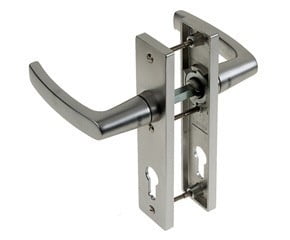 Nemef deurkrukgarnituur kruk/kruk WC-72/8 LS (3251/WC)