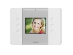 Handsfree monitor, full duplex, kleur, met aansluitplaat, tot 10