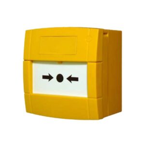 Morley MI-MCP-FLEX-I-Y Handmelder Geel voorzien van kortsluitisolator