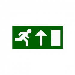Morley Noodverlichting ExiLED Pictogram dubbel, U, 44m..