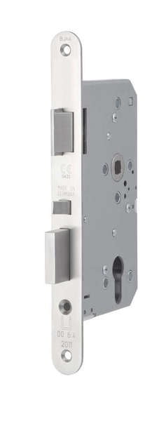Elektrisch slot, doornmaat 65, pc 72, din links, dr.Ri. 3, 12V DC rust str. Met sign.