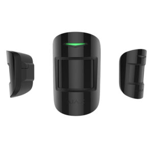 Ajax MotionProtect, zwart, draadloze passief infrarood detector