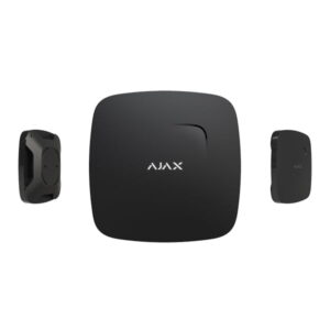 Ajax FireProtect Plus zwart, draadloze optische rookmelder met CO detector