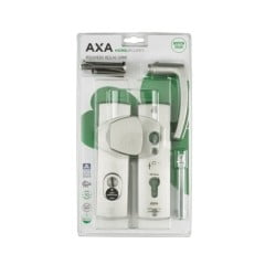 AXA 6675-51-29/55K Veiligheidsbeslag Kort S-Knop/Kruk PC55 kerntrek Inox SKG***
