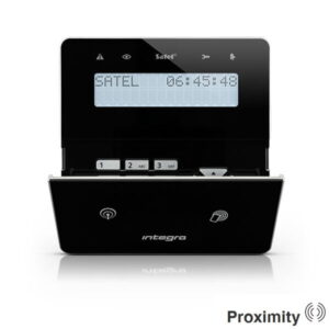 INT-KWRL-BSB - zwart draadloos LCD proximity bediendeel voor INTEGRA alarmsystemen – 10% korting