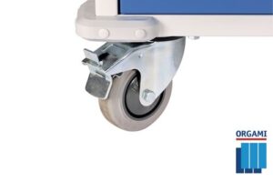 Orgami 10-vaks laptopkar met stroomvoorziening - Afbeelding 3