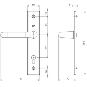 S2 1100 serie kruk uitvoering - Afbeelding 4