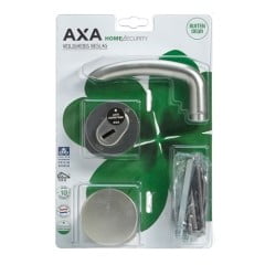 Axa 6615-10-37/BL kruk/kruk met ronde rozetten kerntrek verchroomd SKG*** (blister)