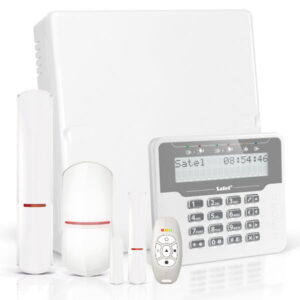 VERSA-5 RF pack met wit LCD bediendeel, RF module, draadloze multifunctionele detector, PIR en handzender – 10% korting