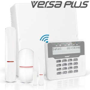 VERSA PLUS RF pack met wit proximity LCD bediendeel, RF module, draadloze multifunctionele detector en PIR – 10% korting