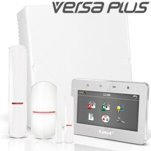 VERSA PLUS RF pack met zilver TSG 4.3" touchscreen bediendeel, RF module, draadloze multifunctionele detector en PIR – 10% korting