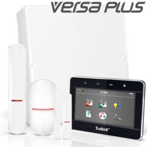 VERSA PLUS RF pack met zwart INT-TSG 4.3" touchscreen bediendeel, RF module, draadloze multifunctionele detector en PIR – 10% korting