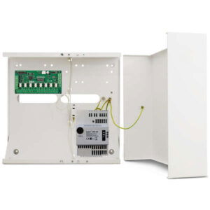 INT-O - uitgangen uitbreidingsmodule in metalen behuizing met APS-412 voeding