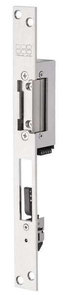 Deuropener lange plaat 10-24v ac/dc 780kg. Nachtsch.Sign.