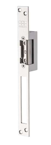 Deuropener lange plaat 12/24v ac/dc met impulsontgrendeling.