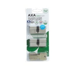 AXA 7231-01-08/BL veiligheidscilinder 30/35 Comfort Security vernikkeld SKG** (blister) - Afbeelding 2