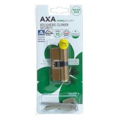 Axa 7211-00-00/BL veiligheidscilinder 30/30 messing SKG** (blister)