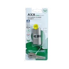AXA 7213-00-08/BL veiligheidscilinder 30/10 vernikkeld SKG** (blister)