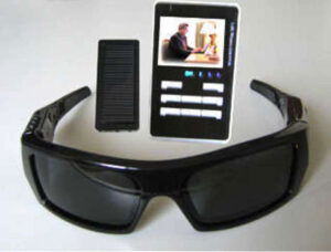 Bril met verborgen camera + recorder