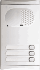 Compacte panelen met drie beldrukkers