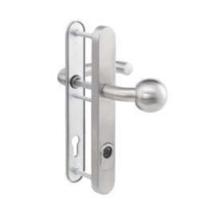 Rvs deurbeslag knop-kruk klasse 3 u vorm kerntrek