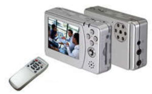 Draagbare mpg4 recorder met ingebouwde ir camera