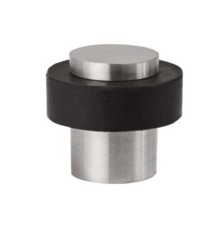 Deurstopper vloermontage rond rvs