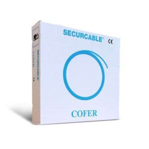 Cofer 200 meter 4 x 0,22mm2 soepele onafgeschermde alarmkabel in doos