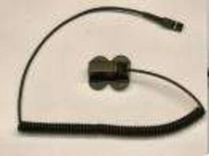 Isamini10l-new adhesive sensor with fixed coiled cable 10cm