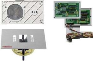 Postkastpaneel, video, kleur, achter gatenpatroon, max. 120
