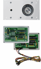 Postkastpaneel serie 2plus, audio, achter gatenpatroon, max. 120