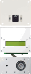 Serie 95 code/scroll paneel tcp/ip voor montage achter gatenpatroon