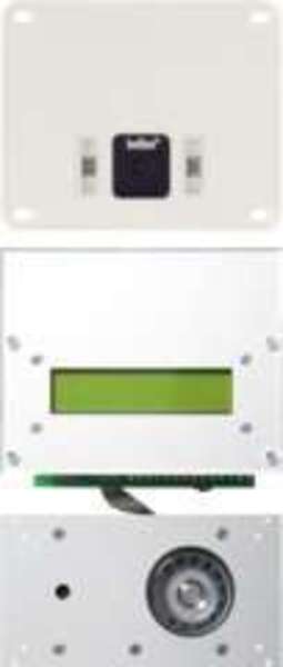 Serie 95 code/scroll paneel tcp/ip voor montage achter gatenpatroon