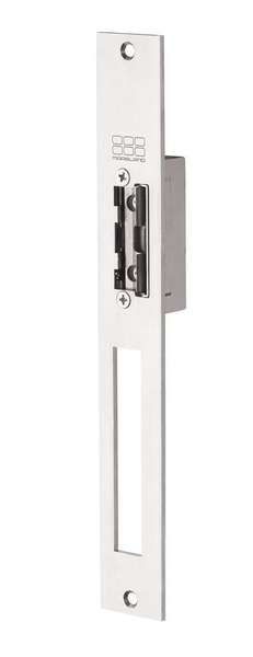 Deuropener smal, sgd lange brede plaat, 10-24v ac/dc m.Vrijzetpal