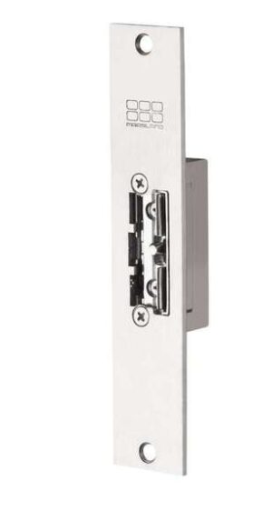 Deuropener smal, sgd korte brede plaat, 10-24v ac/dc vrijz.Pal+m.Imp.Ontgr.