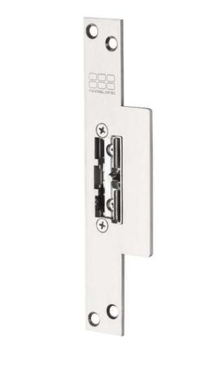 Deuropener smal, sgd korte lip plaat, 10-24v ac/dc vrijz.Pal+m.Imp.Ontgr.
