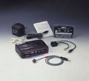 Telefoon opnameset met standaard cassetterecorder