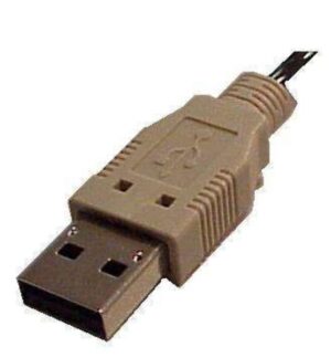 Usb-a adapter met 2 meter kabel