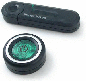 Draadloze PC lock (pc security)