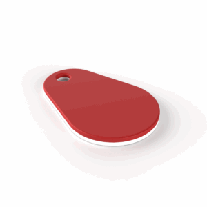 MIFARE Classic tag 1k, tweekleurig rood/wit ABS