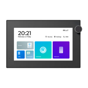 BAS-IP AZ-07LL Intercom Binnenpost Linux 7-inch Zwart/Grijs