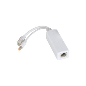 TAS100 PoE naar 12VDC en ethernet splitter