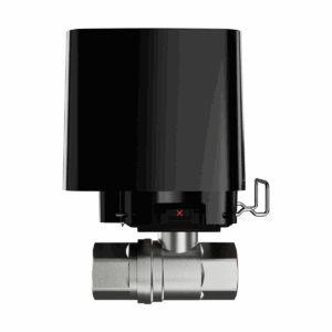 Ajax WaterStop Jeweller zwart, draadloze waterafsluiter, 1" (DN25)