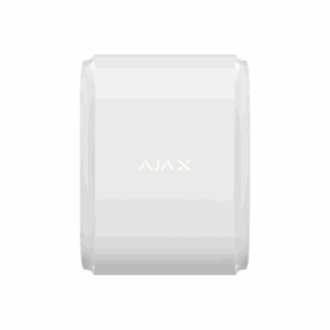 Ajax DualCurtain Outdoor Jeweller wit, draadloze buiten dubbele gordijndetector 30m, anti-mask, diervriendelijk, IP54