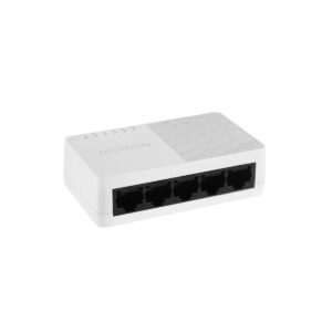DS-3E0505D-O 5 poort Gigabit switch zonder PoE