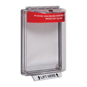 STI Universal Stopper, Rood, inbouw, Brand, Sirene STI-13020FR-NL – 10% korting